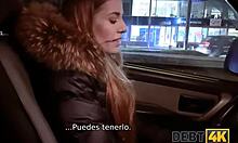 Debt4k Pumped Bull Fucks Adorable Debtor After She Sucks His Big Cock in POV Reality