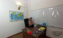 Teacher, you took that dildo so eagerly!