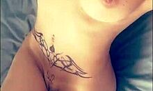 Does this sexy milf flash and take hot snaps outdoors?