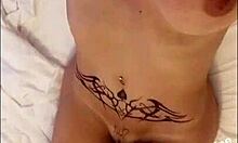 Does this sexy milf flash and take hot snaps outdoors?