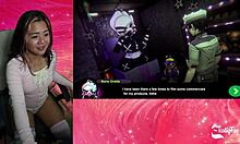 'Chiku chases me in hentai game!'