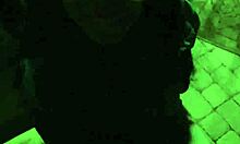 Ebony Sucks Balls In Outdoor Blowjob