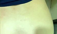 I fuck the brunette quickly in the bathroom after meeting her at the party, giving her a blowjob in the club bathroom.