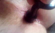 Gay amateur's homemade video of anal sex with girlfriend