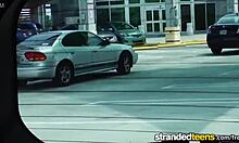 Dakota Skye stranded, gets picked up for steamy action