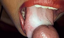 Collection of sucking and mouth cum