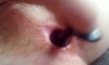 Gay amateur's homemade video of anal sex with girlfriend