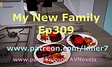 my new family episode 309 with anime hentai vibes 😏