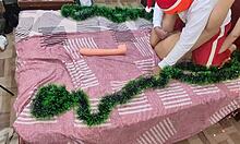 Sucking My Big Ass Stepmothers Pussy And Ass For Christmas