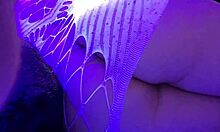 Sucking Cock and Swallowing Cum in Slutty Outfit