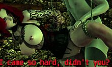 This hardcore succubus went wild in uncensored 3D hentai sfm