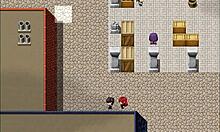 Harem Hentai Game Ep 5: Damsel Sucking Premature Cock in Distress