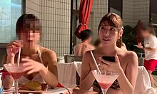 japanese beauty rides hard with intense cumshot finish