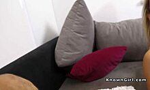 Busty Blonde Teen Girlfriend Fucks Huge Cock.