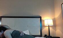 Hot Petite Woman with Tattoo Sucks Deeply