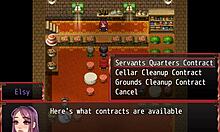 Harem Hentai Game Ep 5: Damsel Sucking Premature Cock in Distress