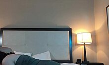 Hot Petite Woman with Tattoo Sucks Deeply