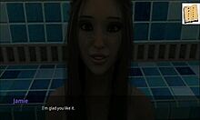 wvm 26 hot brunette deepthroats big cock with big tits