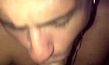 this young guy’s cock ain’t small, swallowed it all thick and big!