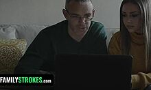 I can’t believe my new stepdaughter got sexual so fast in our wild home.