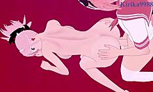 Oh Wow! Miyamoto Musashi, Scheherazade, and Astolfo Engage in Wild Intense Sex in Fate Grand Order Hentai!