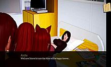 Redhead Milf In Hentai Family Cartoon