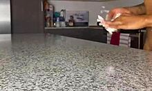 fucking my petite black bestfriend with a strapon