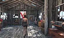 fallout 4 character feels intense emotions in sexy home scene