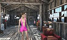 fallout 4 character feels intense emotions in sexy home scene