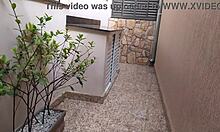 Hot Wife Seduces Gas Delivery Guy For Outdoor Sex And Swallow