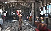 fallout 4 character feels intense emotions in sexy home scene