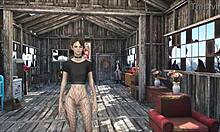 fallout 4 character feels intense emotions in sexy home scene
