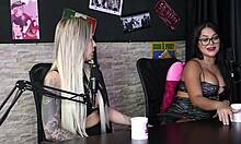 ela goza with clit stimulation and thick cock enters tearing pussy