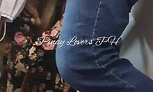 Teen Couple Fucking In Mall Exit Almost Caught!