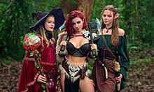 Porno Fun with Diana Rider and Arinafox in Wild Sex Adventure 😍