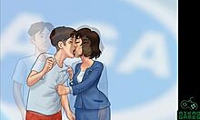 summertime saga ep 54 shows italian milf with fat ass finally buying my moto