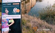 Big-Titted German MILF Priscilla Banged in Public and Hotel, Cum in Mouth POV