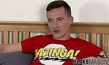 twink daniel scott interviewed for masturbation