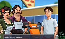 summertime saga ep 54 shows italian milf with fat ass finally buying my moto