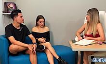 i can't believe shairapsychosex got majo blonde bent over for therapy while her partner made her squirt huge