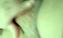 Chubby Girl Masturbates on Console, Front and Back, Announcing Orgasm