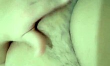 Chubby Girl Masturbates on Console, Front and Back, Announcing Orgasm