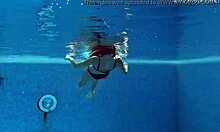 Why is tiffany tatum masturbating by the pool?