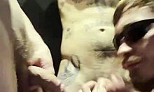 Brutal Orgy with Anal and Swallowing in Nightclub Bathroom