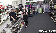 I watch my playful amateur whore groan while sucking in contest