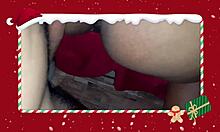 Brazilian guys enjoy anal sex for Christmas