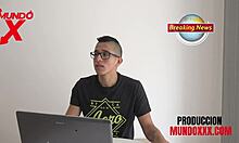 Reporter With Foot Fetish Fucks Blonde Model In Emotional Encounter