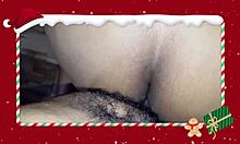 Brazilian guys enjoy anal sex for Christmas