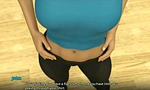 In wvm 152, the character meets the new assistant coach in homemade anime video