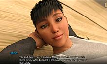 In wvm 152, the character meets the new assistant coach in homemade anime video